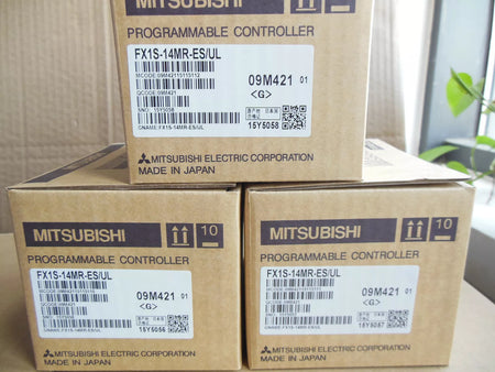 One Mitsubishi FX1S-14MR-ES/UL PLC Module - New In Box - Expedited Shipping