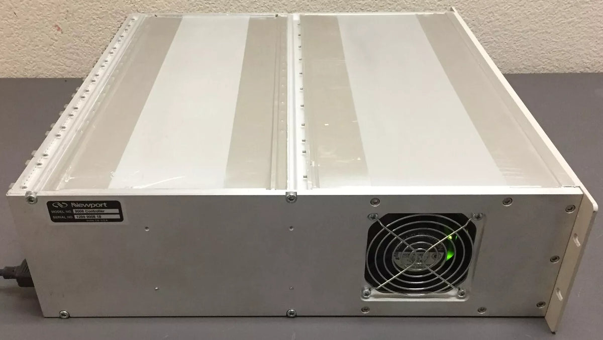 Newport 9008 Laser Diode Controller Mainframe with 6 x 8000-21 Rev C TEC Modules