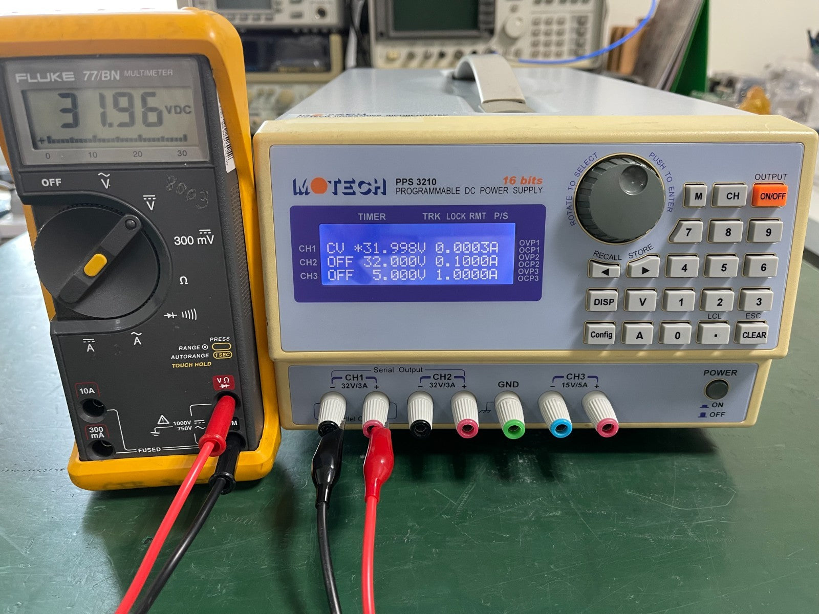 Motech PPS 3210 Programmable DC Power Supply 16 Bits _32106100003 - XG eqpt