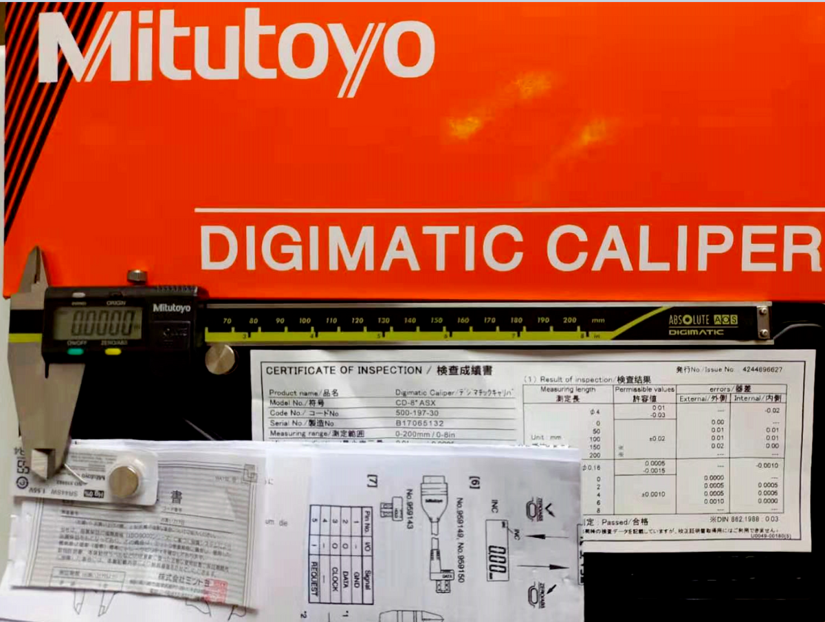 Mitutoyo 500-193-30 300mm Absolute Digital Vernier Caliper