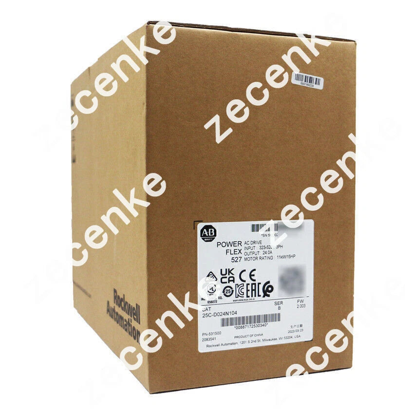 Allen Bradley PowerFlex 527 AC Drive 25CD024N104 - New & Unopened
