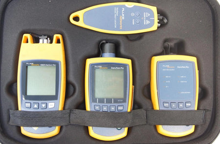 Fluke Network SimpliFiber MM Fiber Optic Cable Tester Analyzer w Fiber Quickmap