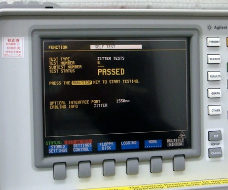 Agilent 37718A-Opt 002/012/106/200/601/602 OmniBER718 Communication Analyzer
