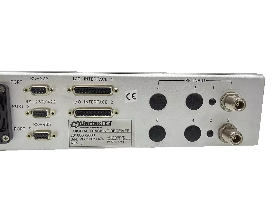 VertexRSI DTR Digital Tracking Receiver 201800-2000 L-Band