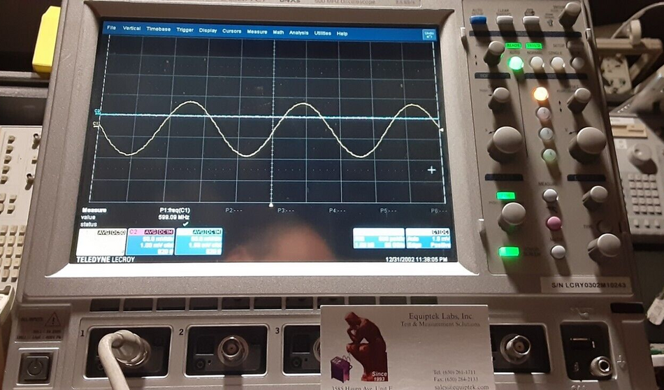 WR64Xs WaveSurfer 600 MHz Oscilloscope by LeCroy