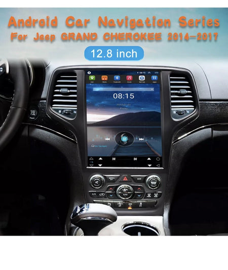 Android Stereo Receiver Video Player For Jeep Grand Cherokee 2014-2017 Car Radio