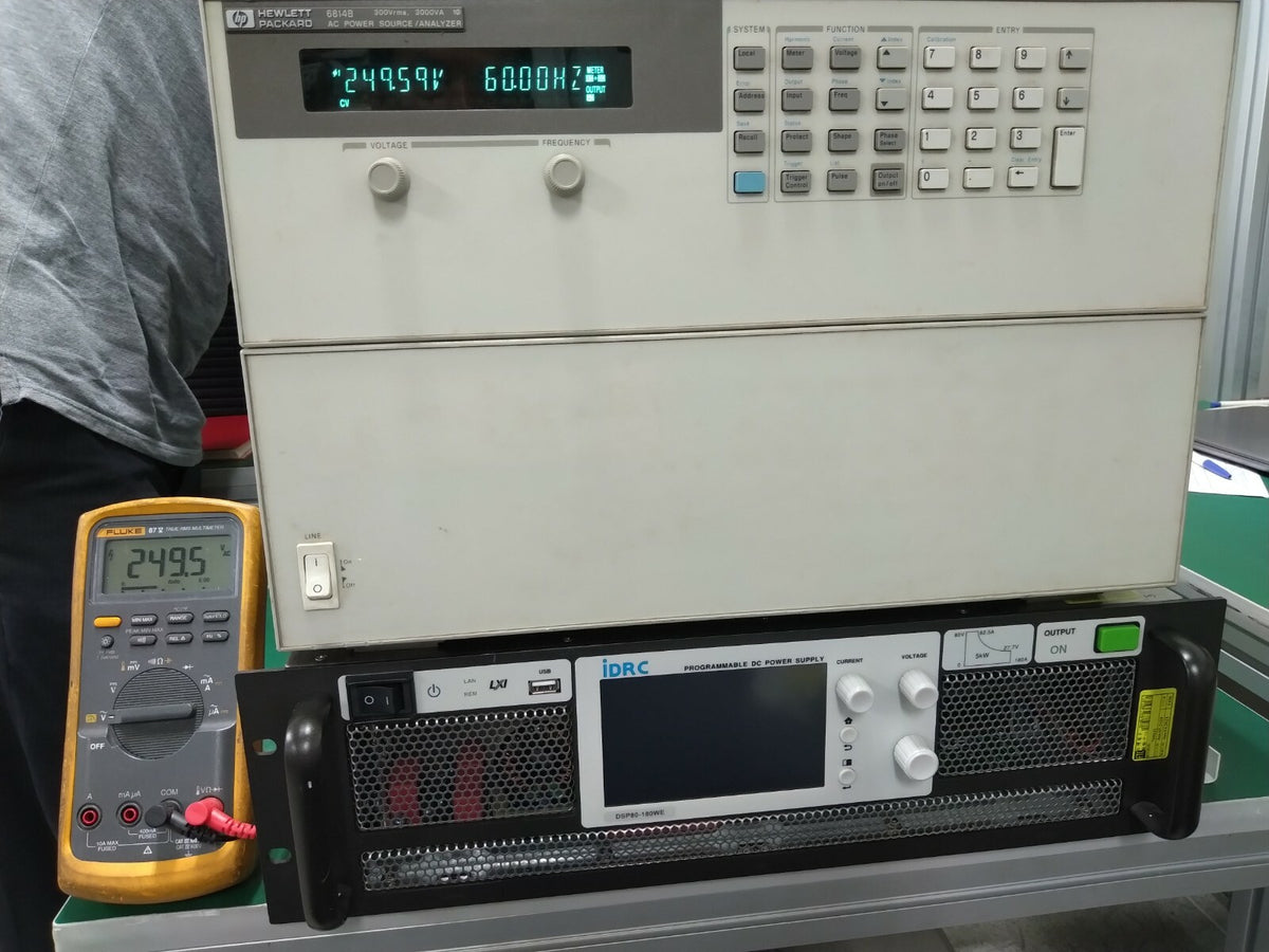 HP Agilent 6814B AC Power Source/Analyzer, 3000VA,150/300V, 20/10A - XG eqpt