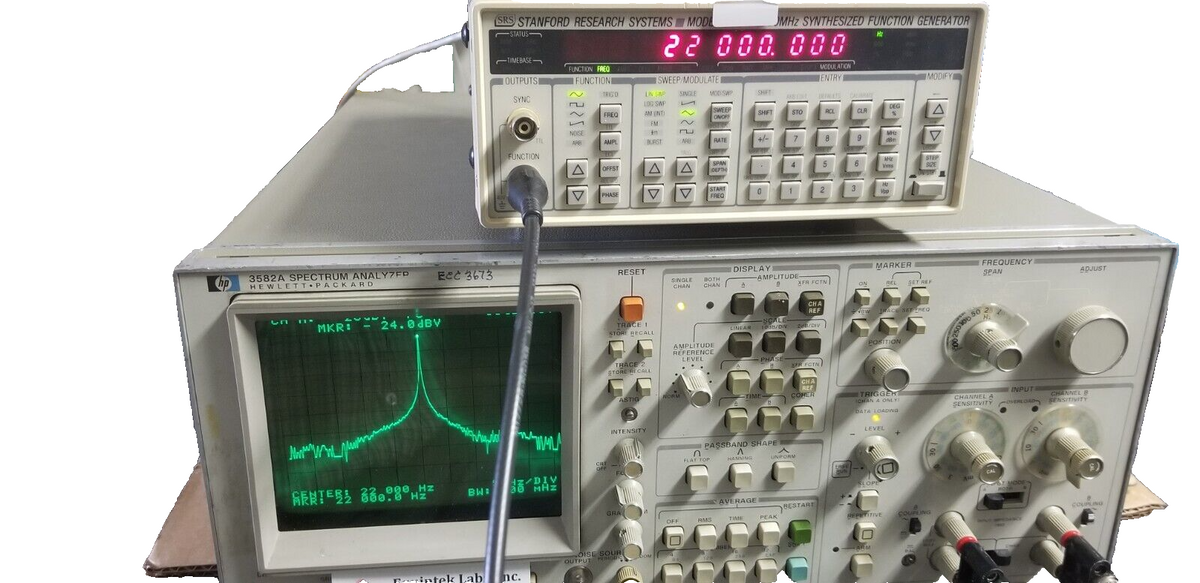 Low Frequency Spectrum Analyzer HP3582A