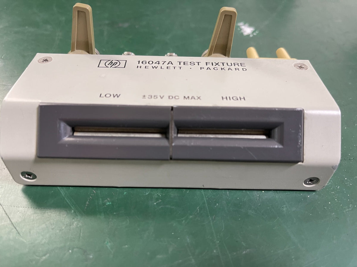 HP Agilent 16047A LCR Impedance test fixture for Impedance analyzer - XG eqpt