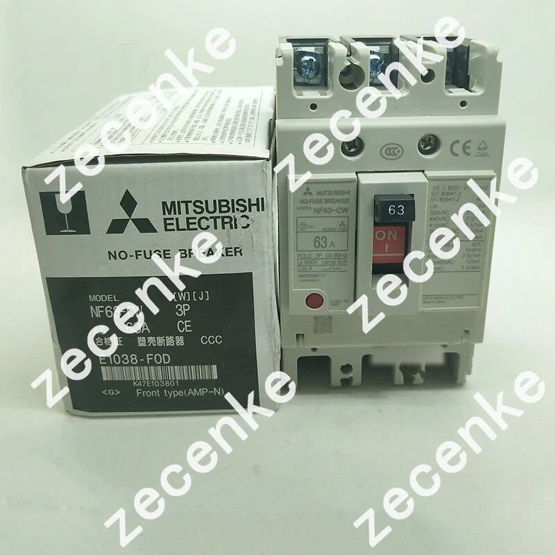NEW Mitsubishi NF63-SW 3P Circuit Breaker Fast Shipping