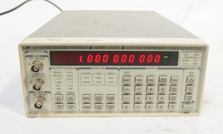 Stanford Research Systems CG635 16-Digit Clock Generator 2.05 GHz Opt 3 Rubidium