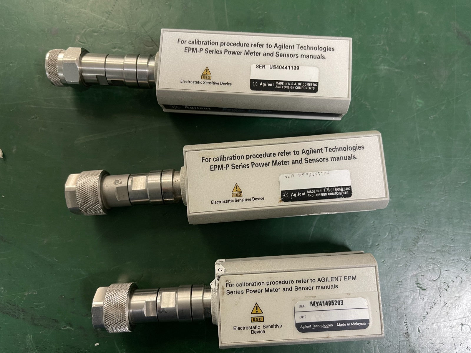 Agilent E9327A *2pcs & E9301A *1pcs Power sensor , to sell it one lot altogether - XG eqpt