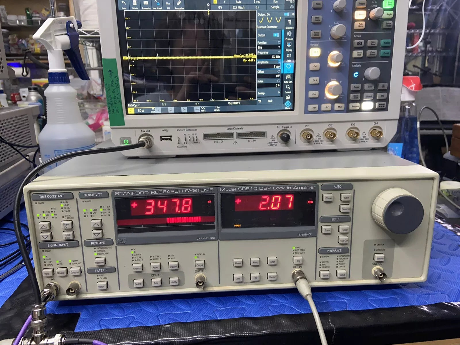 Stanford Research Systems SR810 DSP Lock-In Amplifier with Calibration