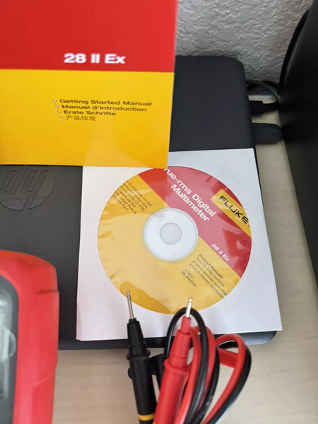 Fluke 28 II Ex True RMS Multimeter with Leads & Bag - Tested