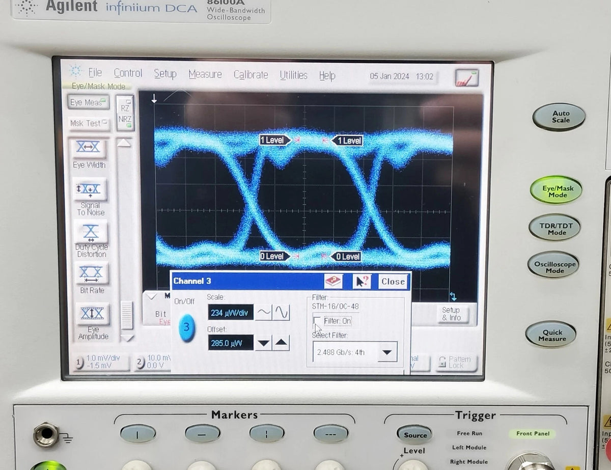 Agilent 86105A/202 Optical/Electorical Module