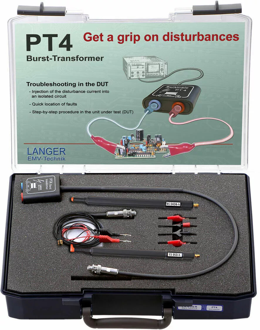 Langer EMV PT4 EFT Generator Set Burst Transformer (EMC Tools and Probes)