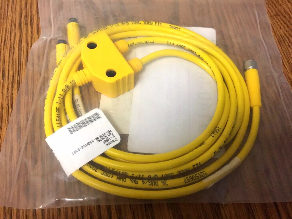 Turck VB2-PKGV 4M-0.6/2PSG 3-0.6/0.6 Pump Pressure Splitter Twin Cable for CDC