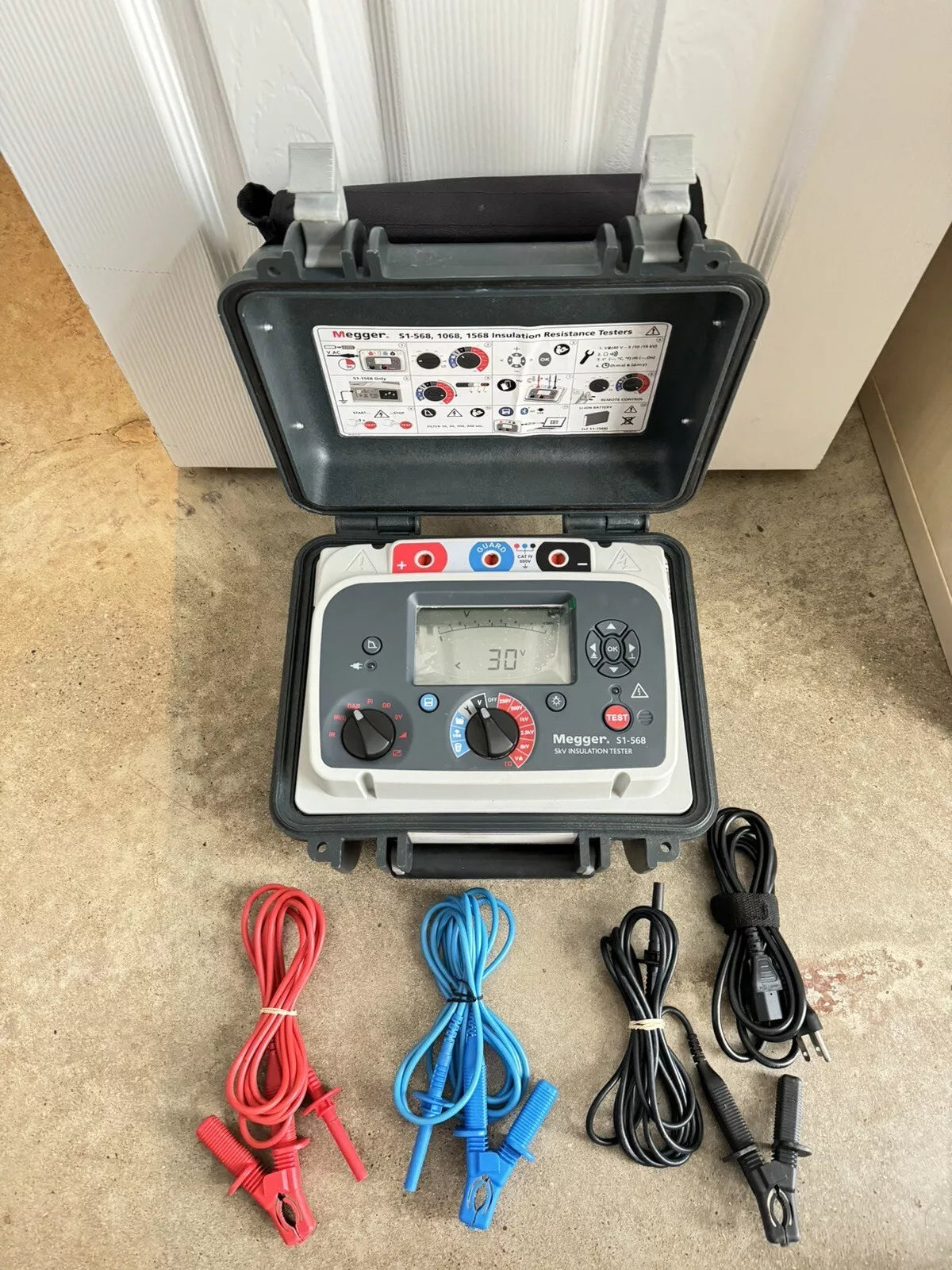 Megger S1-568 5 kV DC Insulation Resistance Tester