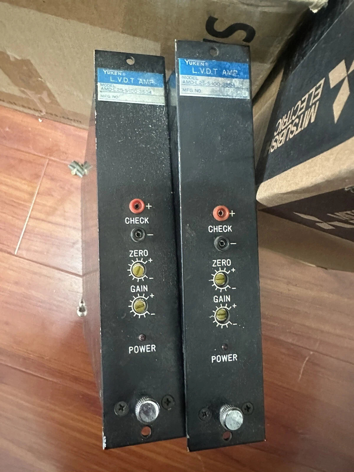 Amada Yuken L V D T Amplifier AMD L25-S-100-3504