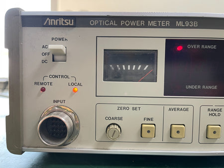 Anritsu ML93B Optical Power Meter _ M77627 - XG eqpt