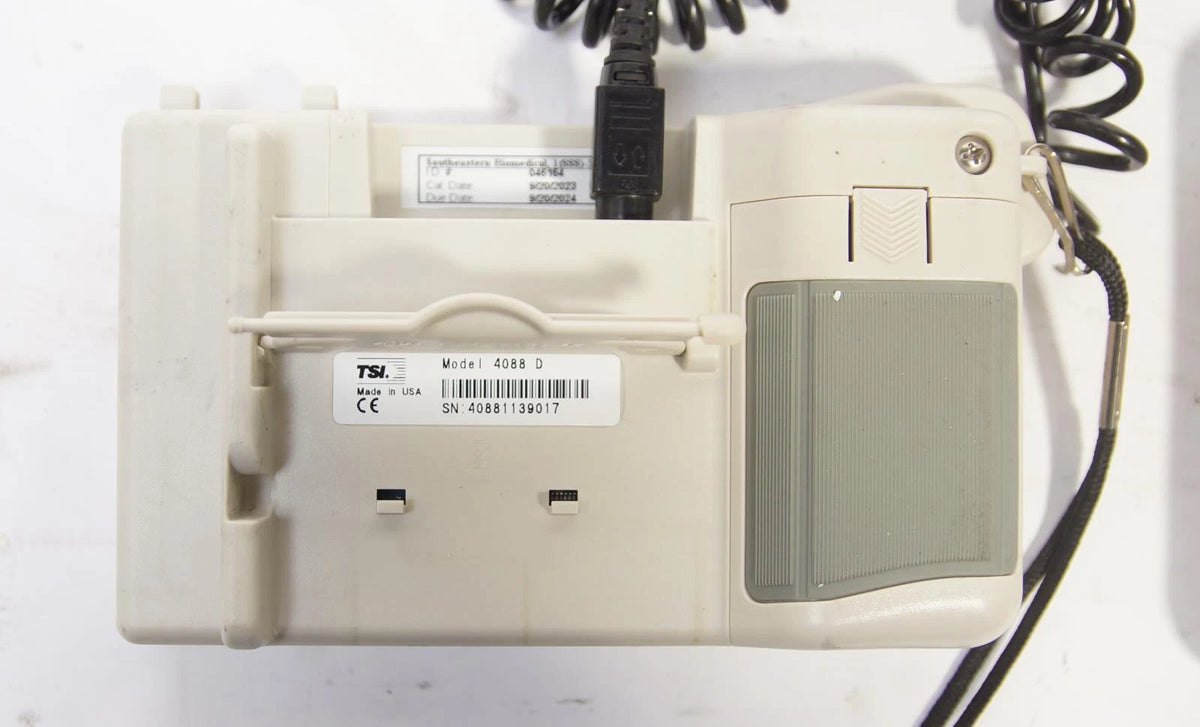 TSI Certifier FA Controler 4078 W/ 4088 D Certifier FA Plus Flow Analyzer