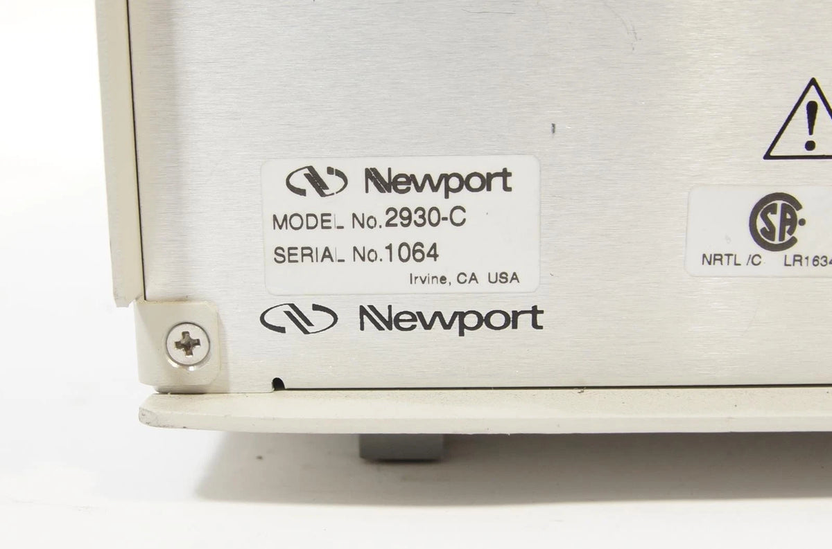 Newport 2930C Dual Channel Fiber Optic Power Meter