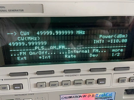HP Agilent 83650B 10MHz-50GHz Sweep Swept Signal Generator 1, 2, 8! Cal’d!