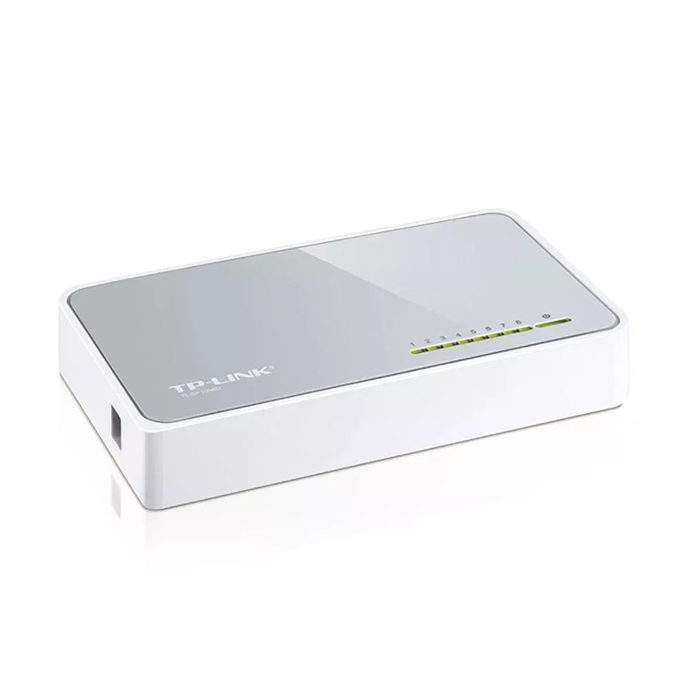 TP-LINK TL-SF1008D 8-Port 10/100 Mbps Desktop Fast Ethernet Wired Network Switch