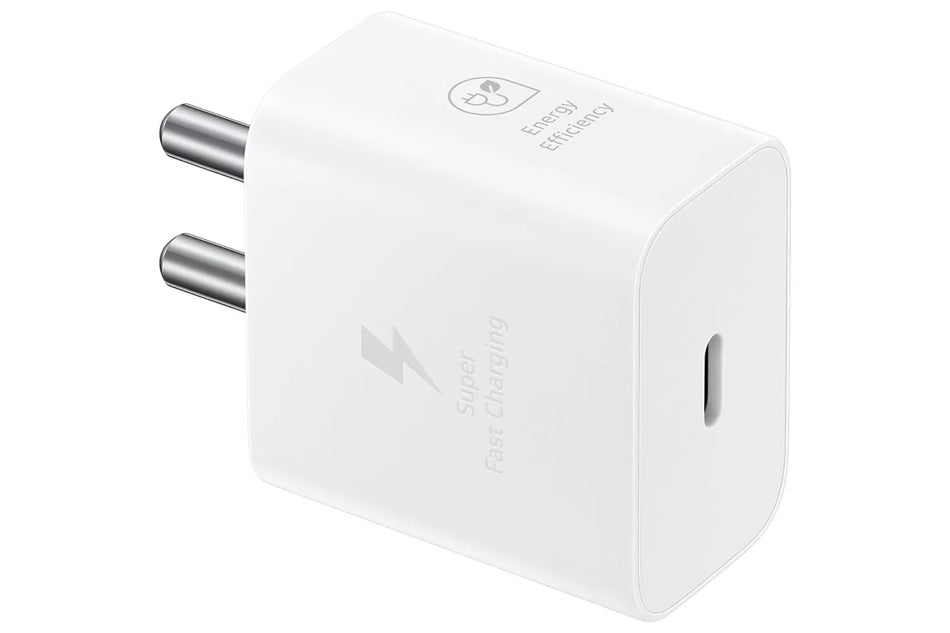 Samsung Original 25W Fast Charger Type-C Adapter | Compact Travel Power Plug
