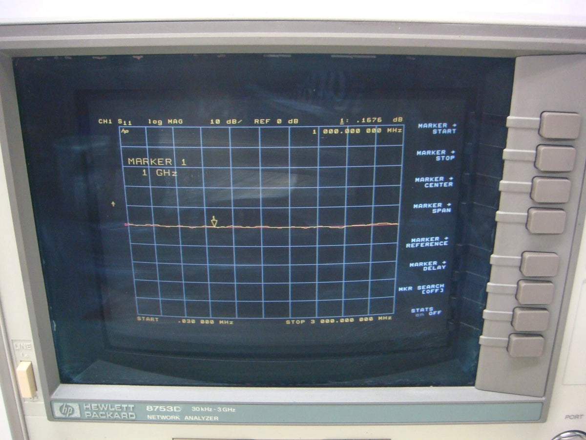 HP 8753D /010 3GHz S-parameter Test Set for FDD Failure