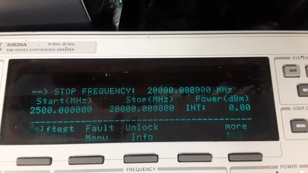 HP Synthesized RF Signal Generator 10MHz to 20GHz