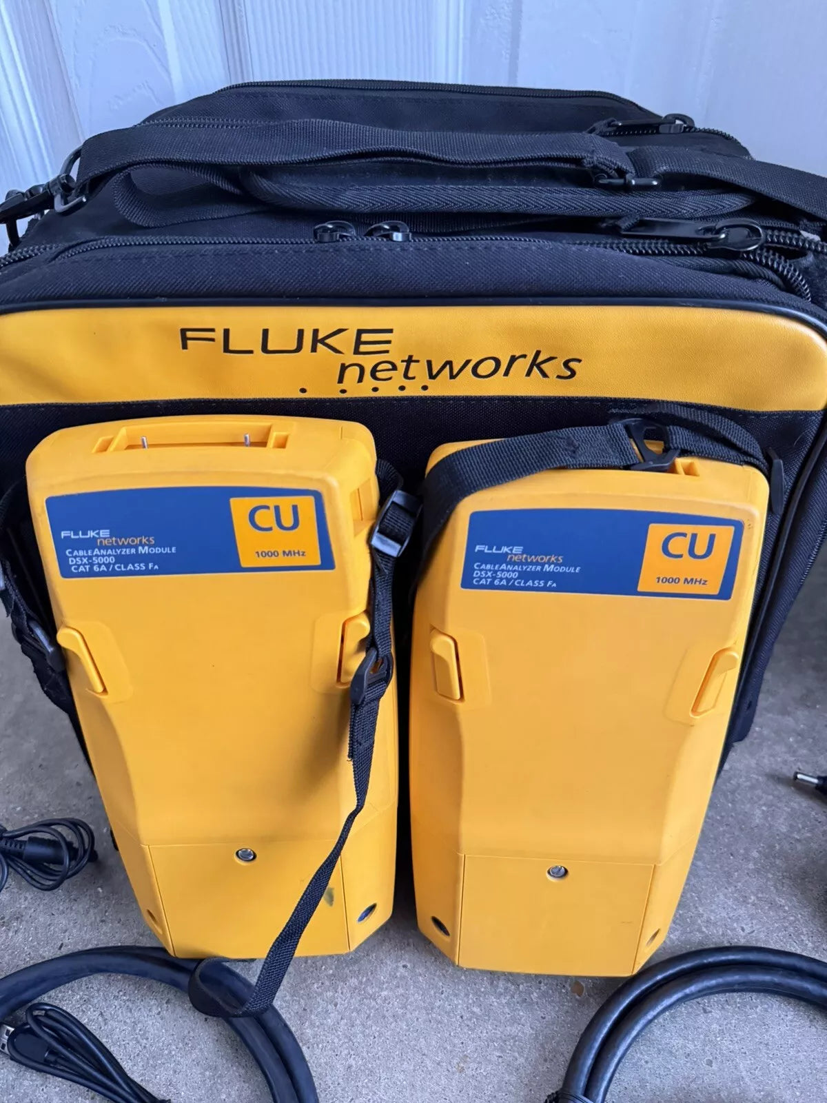 Fluke Networks DSX-5000 Versiv Cat6 Cable Certifier Tester Kit