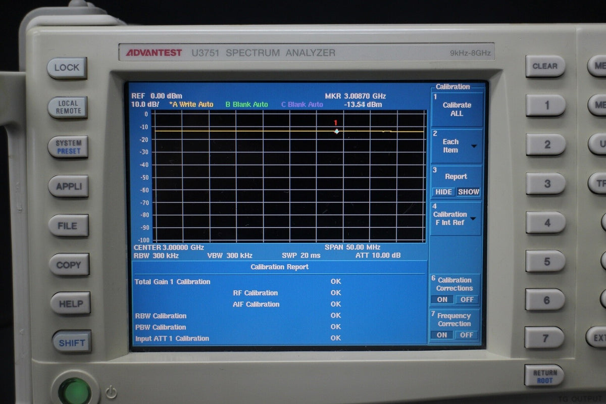 ADVANTEST Spectrum Analyzer 8GHz