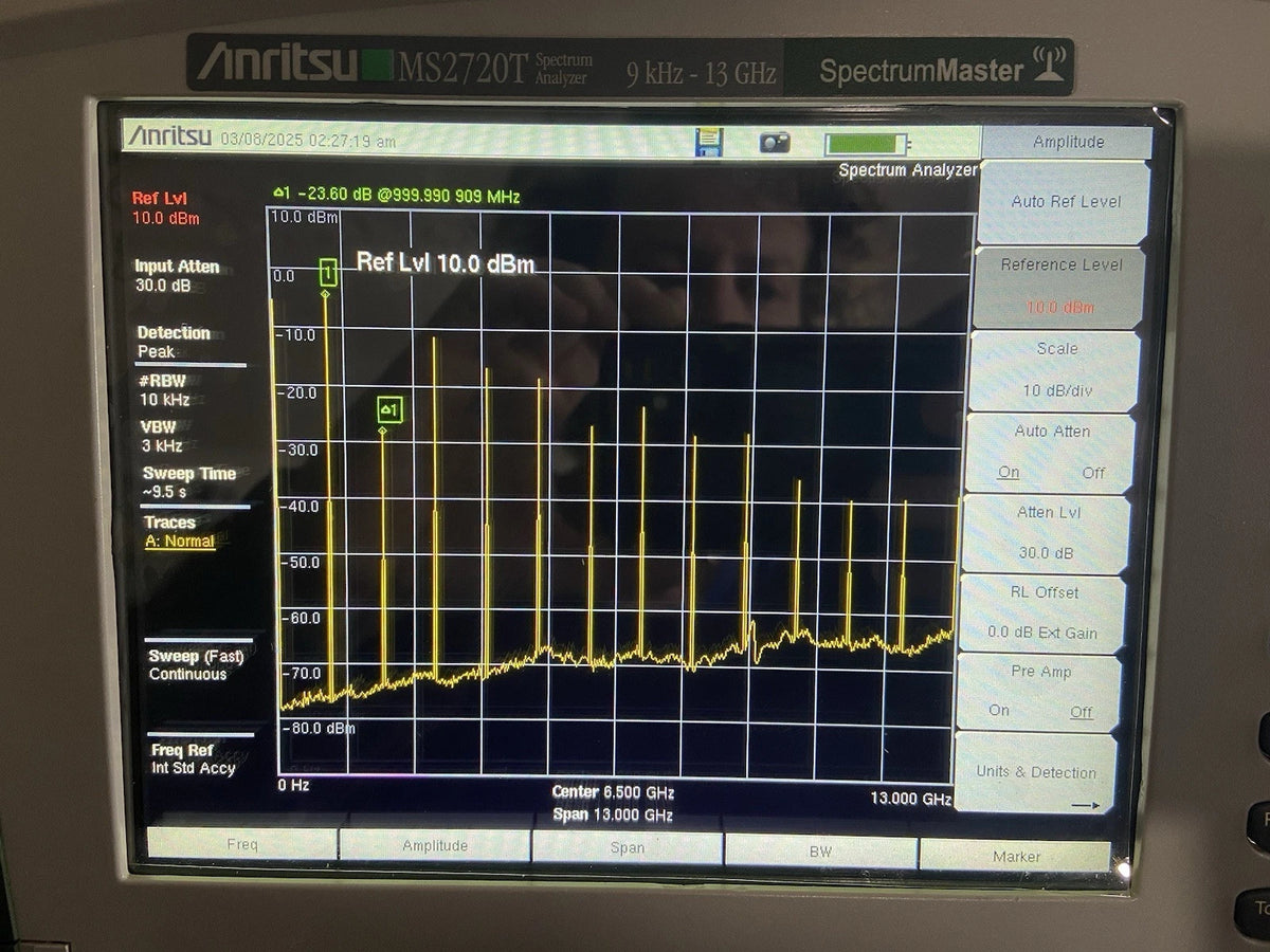 Anritsu Handheld Spectrum Analyzer Master MS2720T Portable with Excellent Calibration and Options