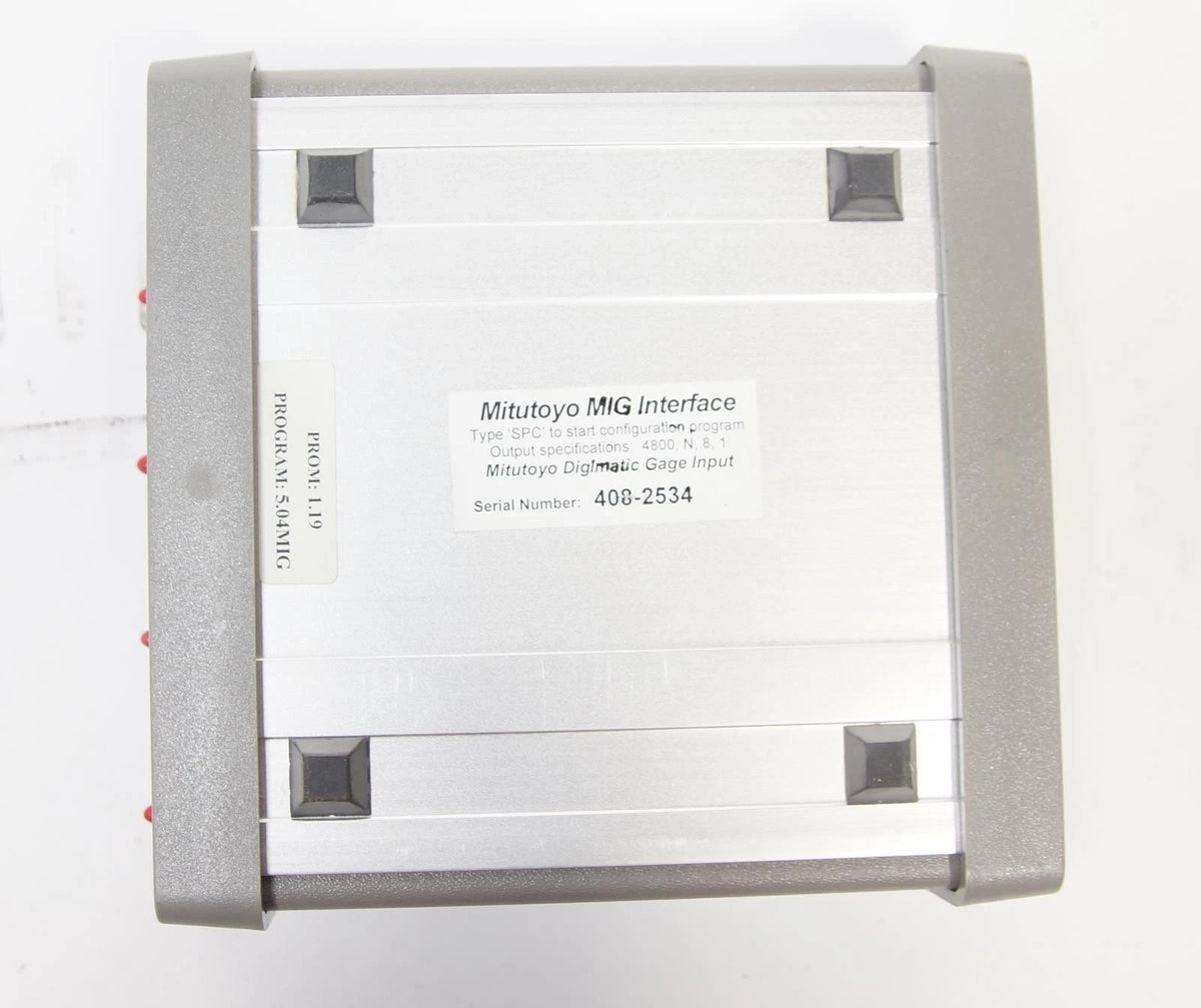 Mitutoyo MIG-4A Four Port Digimatics 4-Port RS-232-C Interface
