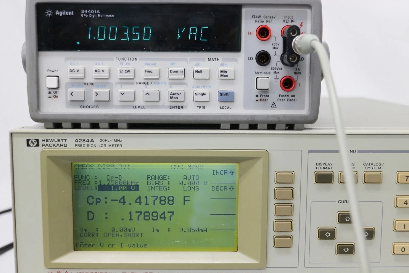 HP 4284A /006 Precision LCR Meter 20Hz-1MHz