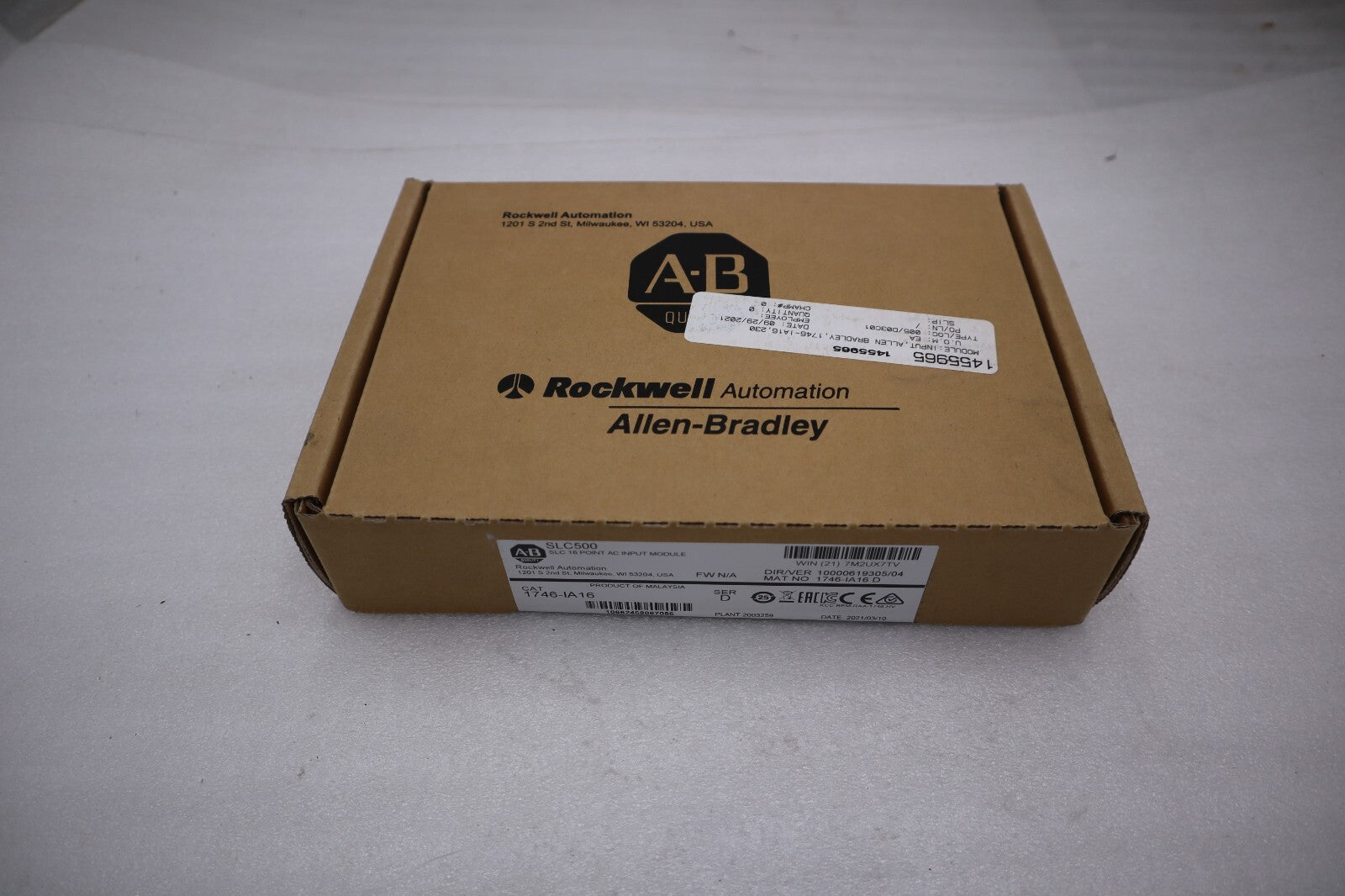 Allen Bradley 1746-IA16 SLC 500 Input Module