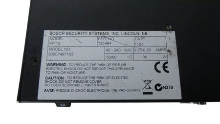 RTS Telex KP-12 12 Position Key Panel Intercom