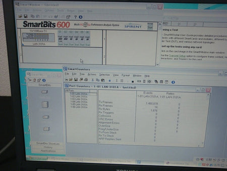 Spirent SMB600 /SWF1201A Smartbit MultiPort Tester