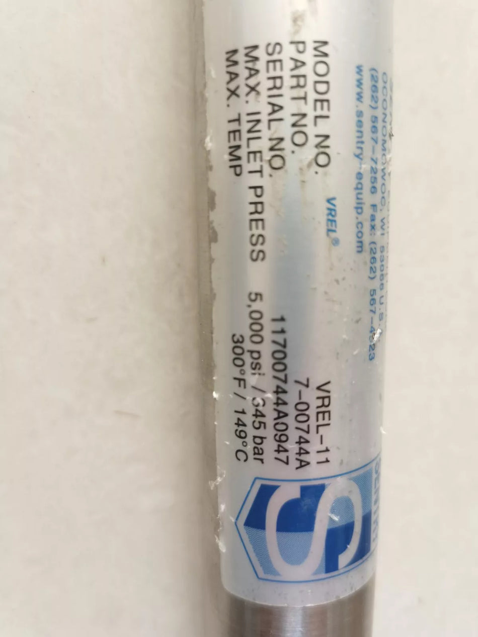 1PC For SENTRY VREL-11 7-00744A used VREL11 C-18-2-011