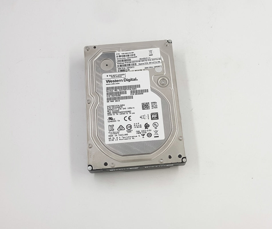 4TB SAS 12Gb/s Internal HDD by Western Digital