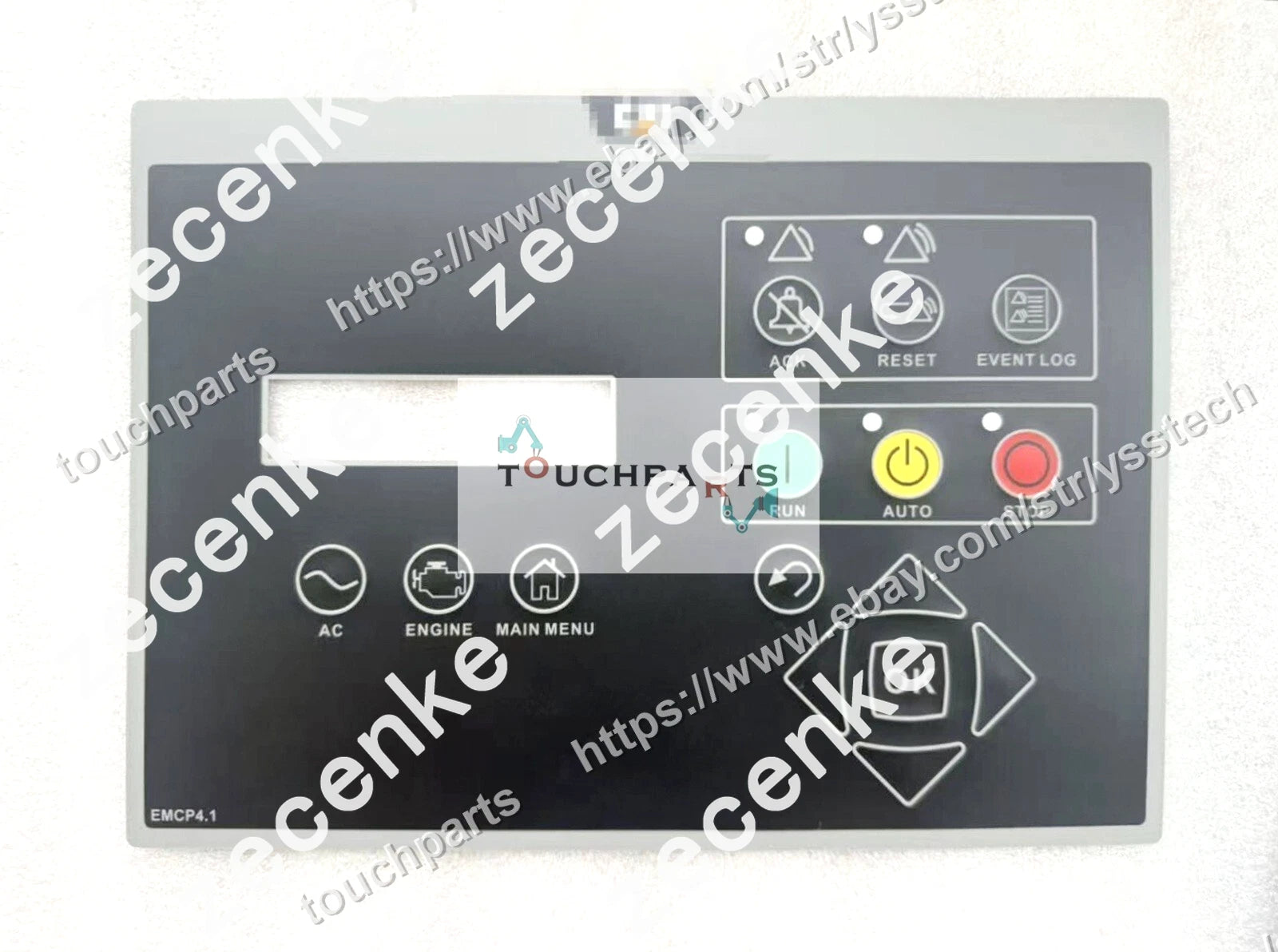 EMCP 4.1 Keypad Membrane for Caterpillar Generator Controllor C15 C18 C27 Engine