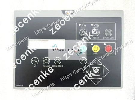 EMCP 4.1 Keypad Membrane for Caterpillar Generator Controllor C15 C18 C27 Engine