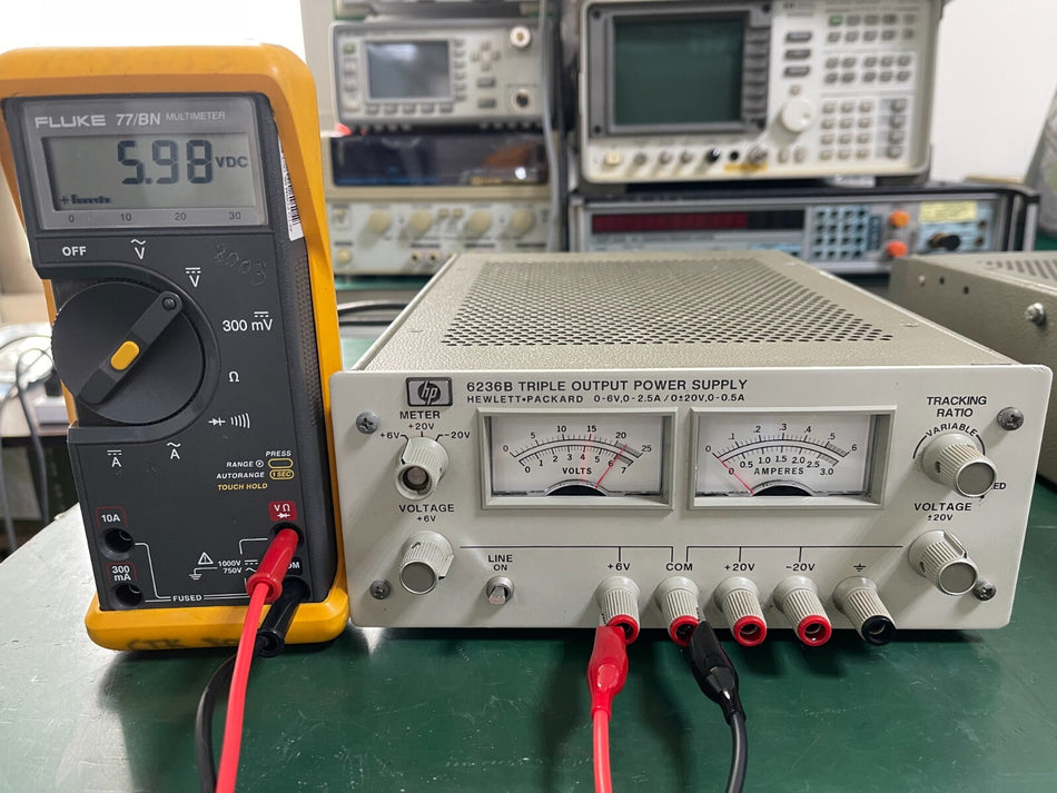 Agilent 6236B Triple Output DC Power Supply 0-20V 2.5A