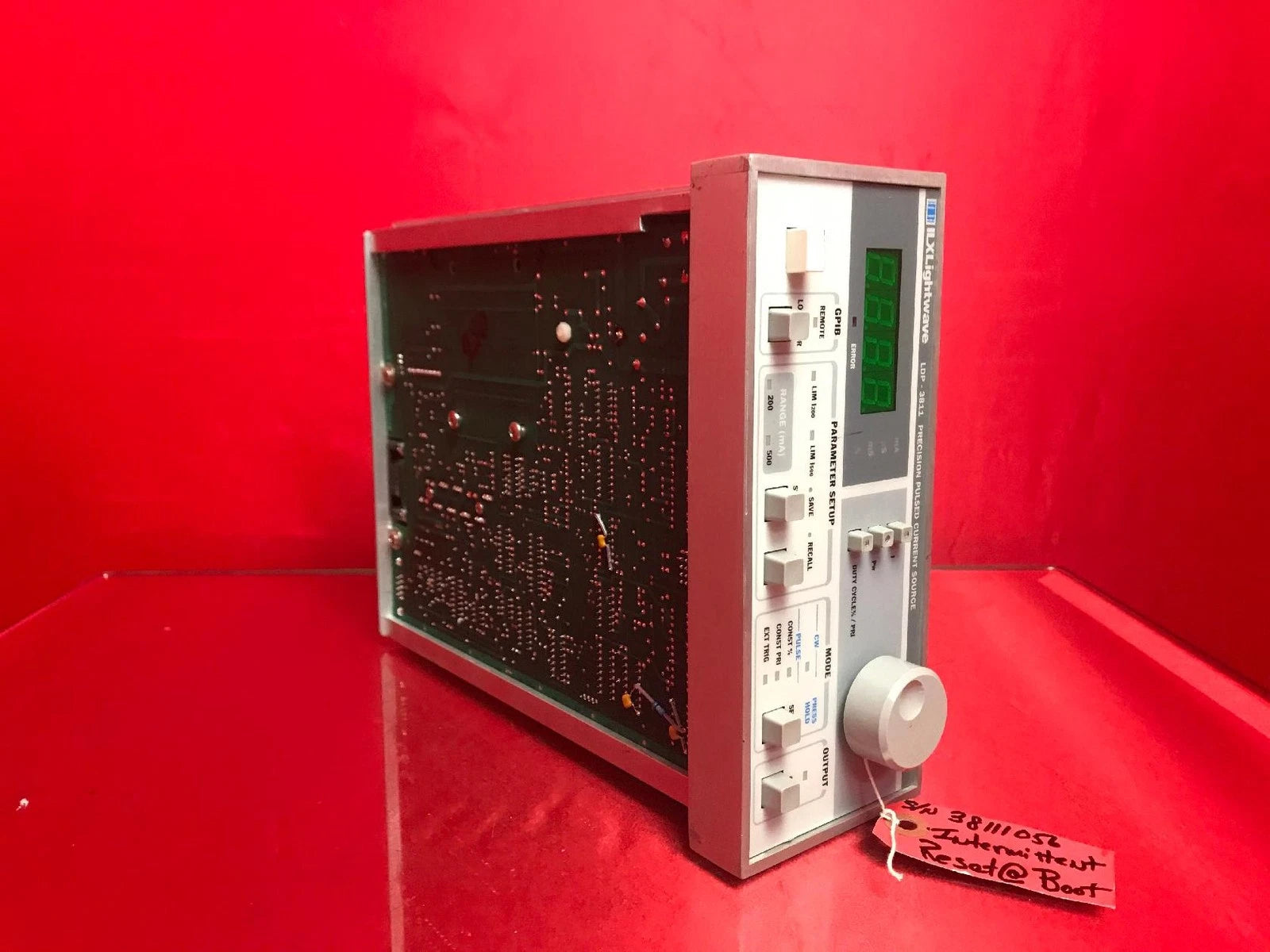 ILX Lightwave LDP-3811 Precision Pulsed / CW Current Source s/n 38111056