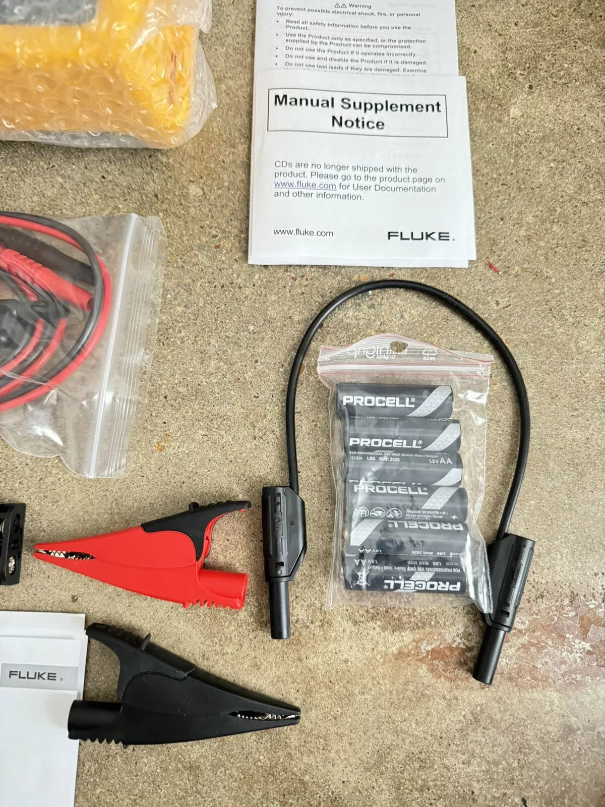 FLUKE 1623-2 Basic Earth Ground Tester GEO / New Sealed