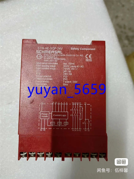 Schmersal STW-AE-SQP-24V Safety Relay #1427 LY