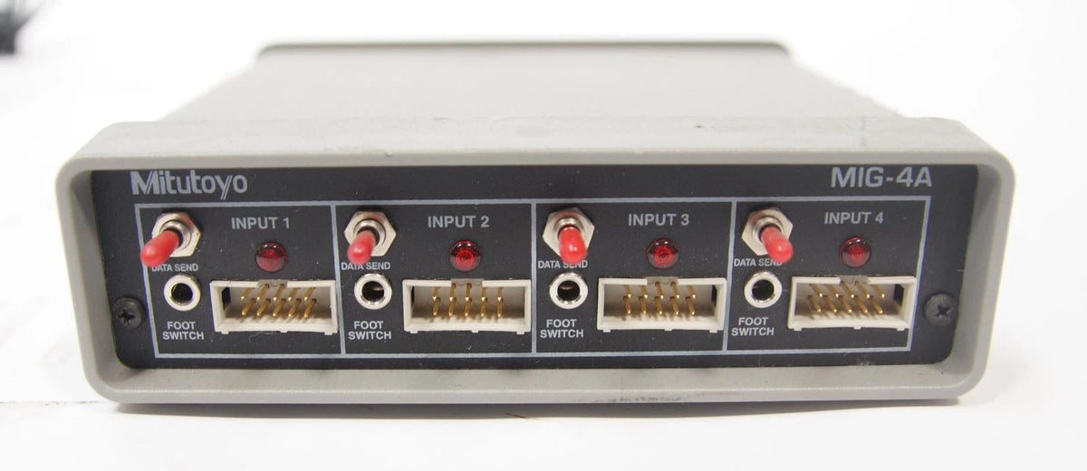 Mitutoyo MIG-4A Four Port Digimatics 4-Port RS-232-C Interface