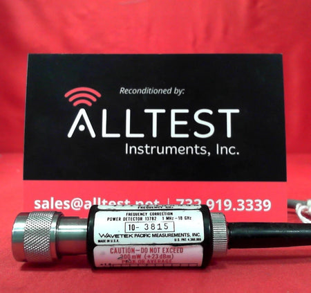 Wavetek 13782 103815 Power Meter Frequency Correction/Power Detection