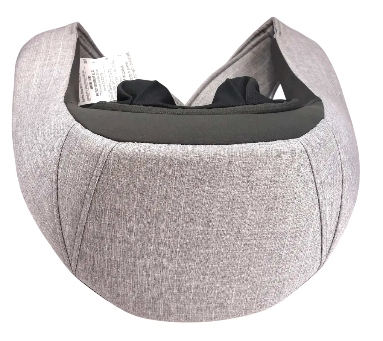 Sharper Image Realtouch Shiatsu Wireless Neck & Back Massager w/ Heat Gray